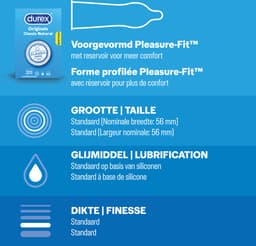 Durex - 60 Condooms - Thin Feel 20 stuks - Classic Natural 20 stuks - Nude No Latex Huid op Huid gevoel 20 stuks - Voordeelverpakking — thumbnail 8