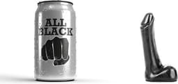 All Black Realistische Dildo zwart — thumbnail 1