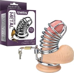 Jailed Metal Chastity Cage — thumbnail 1