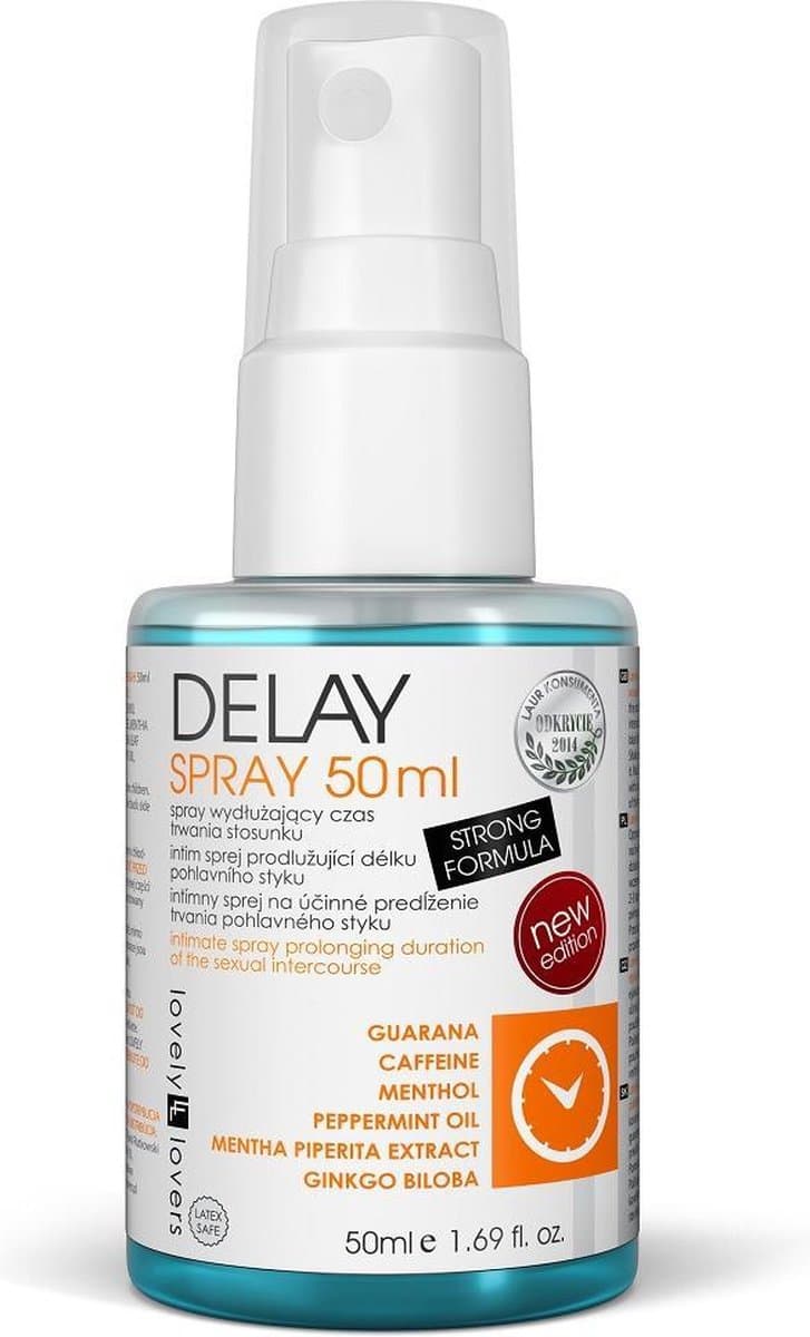 Delay Spray krachtige geslachtsgemeenschap verlengende spray 50ml — afbeelding 1