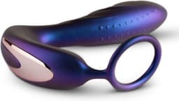 Hueman - Black Hole Anaal Vibrator Met Cockring - Oplaadbaar - Waterproof - Vibrators - Vibrators voor Mannen - Buttplug - Anal Plug - Sex Toys voor Mannen - Seksspeeltjes - Butt Plug - Paars — thumbnail 7