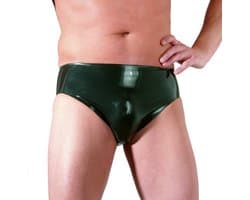 The Latex Collection Latex Slip Met Dildo