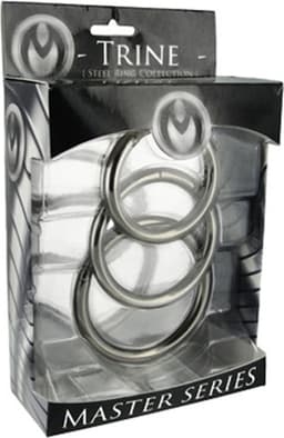 Master Series cockring Trine Stalen Ringen Collectie — thumbnail 1