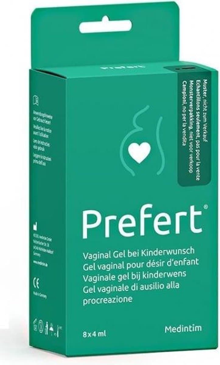 Prefert glijmiddel voor kinderwens 8 x 4ml. — afbeelding 1