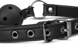 Open Ball Gag Met Tepelklemmen — thumbnail 5