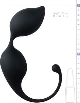EasyToys - Geisha Collection - Ronde Kegel Balletjes - Seksspeeltjes - Bekkenbodemtrainer - Voor Vrouwen - Zwart — thumbnail 4