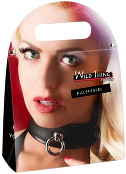 Verstelbare lederen halsband — thumbnail 5