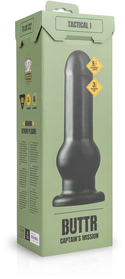 BUTTR - Tactical I Dildo - XXL Dildo - Dildo met Zuignap - Dildo's - Sex Toys voor Vrouwen en Mannen - Zwart — thumbnail 7