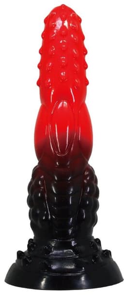 Fire Dragon Fantasy Dildo met Zuignap — thumbnail 5