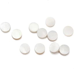 50Pcs Wit 6MM Inlay Dots Marker Accessoire Gitaar Toets Toets Toets Luthier — thumbnail 5