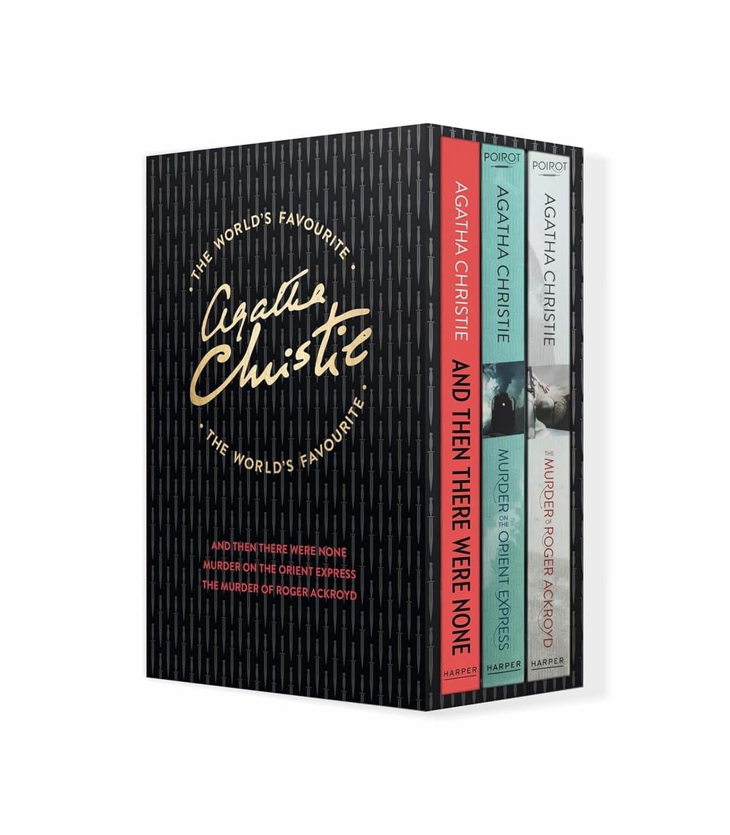 Agatha Christie Boxset: 3 spannende klassiekers in 1 set — afbeelding 1