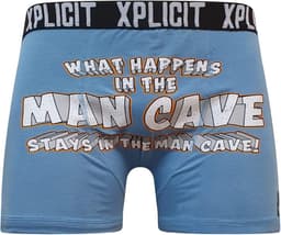 Set van 3 Heren Boxershorts - Grappig Ondergoed met Korte Pijpjes — thumbnail 1