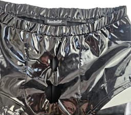 BamBella ® - Boxer short - Maat S/M - Datex Zwart (Latex en stof SM kleding BDSM erotische heren kleding ondergoed lingerie onderbroek zwart — thumbnail 2