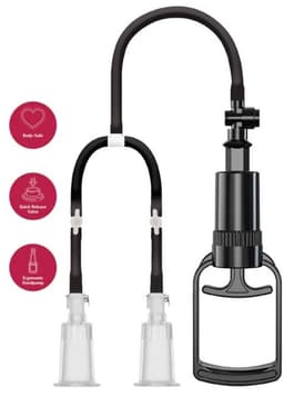 Vacuum Tepelpomp Pleasure Pump - M/L - BDSM Tepelpomp — thumbnail 1