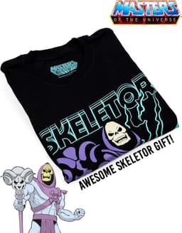 Skeletor T-Shirt voor Heren - Zwart Masters van het Universum Superheld Schurk Shirt — thumbnail 6