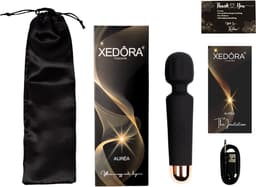 Xedôra® Auréa Wand Massager - Vibrators voor Vrouwen - Krachtige Clitoris Stimulator - 20 Standen - Stil & Discreet - Sex Toys voor Vrouwen - Seksspeeltjes - Ideaal cadeau voor haar - Magic Wand - — thumbnail 8