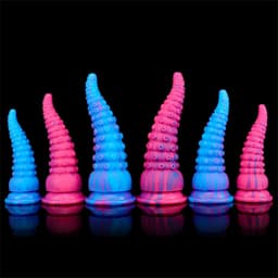 Oneay Fantasy Tentakel Dildo 18 cm – Octopus Monster Seksspeeltje met Zuignap – Realistische LSR Siliconen Anale & Prostaat Stimulator — thumbnail 2