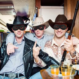 Zwart Oogmasker - Dief masker - Feestelijke Aankleding - Uniseks Volwassen - Niet gespecificeerd - Zwart — thumbnail 5