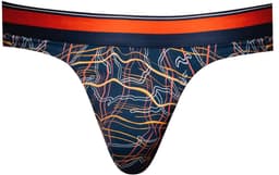 Thong - L/XL - Navy Marble — thumbnail 1