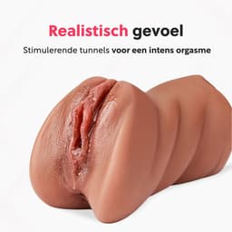 Jespro Realistische Pocket Pussy - Kunstvagina - Sex Toys voor Mannen - Masturbator - Blowjob Simulator - Nep Vagina - Voor Heren - Stroker - Seksspeeltjes - Erotiek - Zelf aftrekken — thumbnail 7