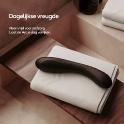 Eva® Arc - Gebogen Design Vibrator - Intense Clitoris & G-spot Stimulator - Spannende Luisterverhalen - Vibrators voor Vrouwen & Koppels - Stijlvolle Dildo - Premium Sex Toys voor Vrouwen - Cadeau voor vrouw - Obsidian Black — thumbnail 11