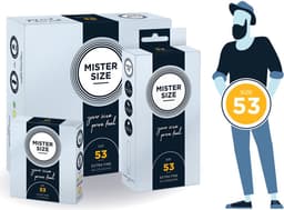 MISTER SIZE 53 Ultra Dunne M condooms (10 pack) — thumbnail 11