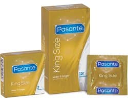 Pasante King Size - 3 stuks - Condooms