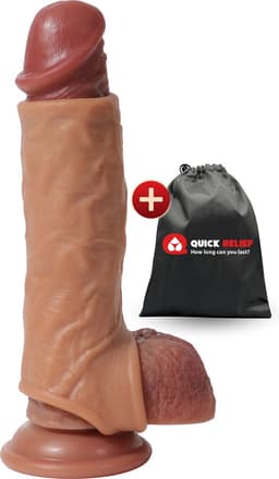 Quick Relief Primal Love Sleeve™ - Penis Sleeve - Penis Enlarger - Cockring - Realistische Penissleeve - Dikkere Penis — thumbnail 1