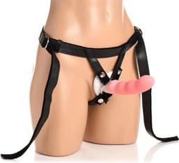 Velvet Kiss Strap-On Harnas - Zwart — thumbnail 5