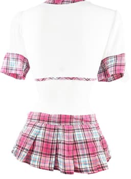 BamBella® - Sexy Schoolmeisje erotische rollenspel kleding Uniform vrouw — thumbnail 7