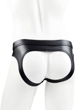 BamBella ® Slip Onderbroek - Maat S - MAT glans - Zwart BDSM kleding erotische heren kleding — thumbnail 7