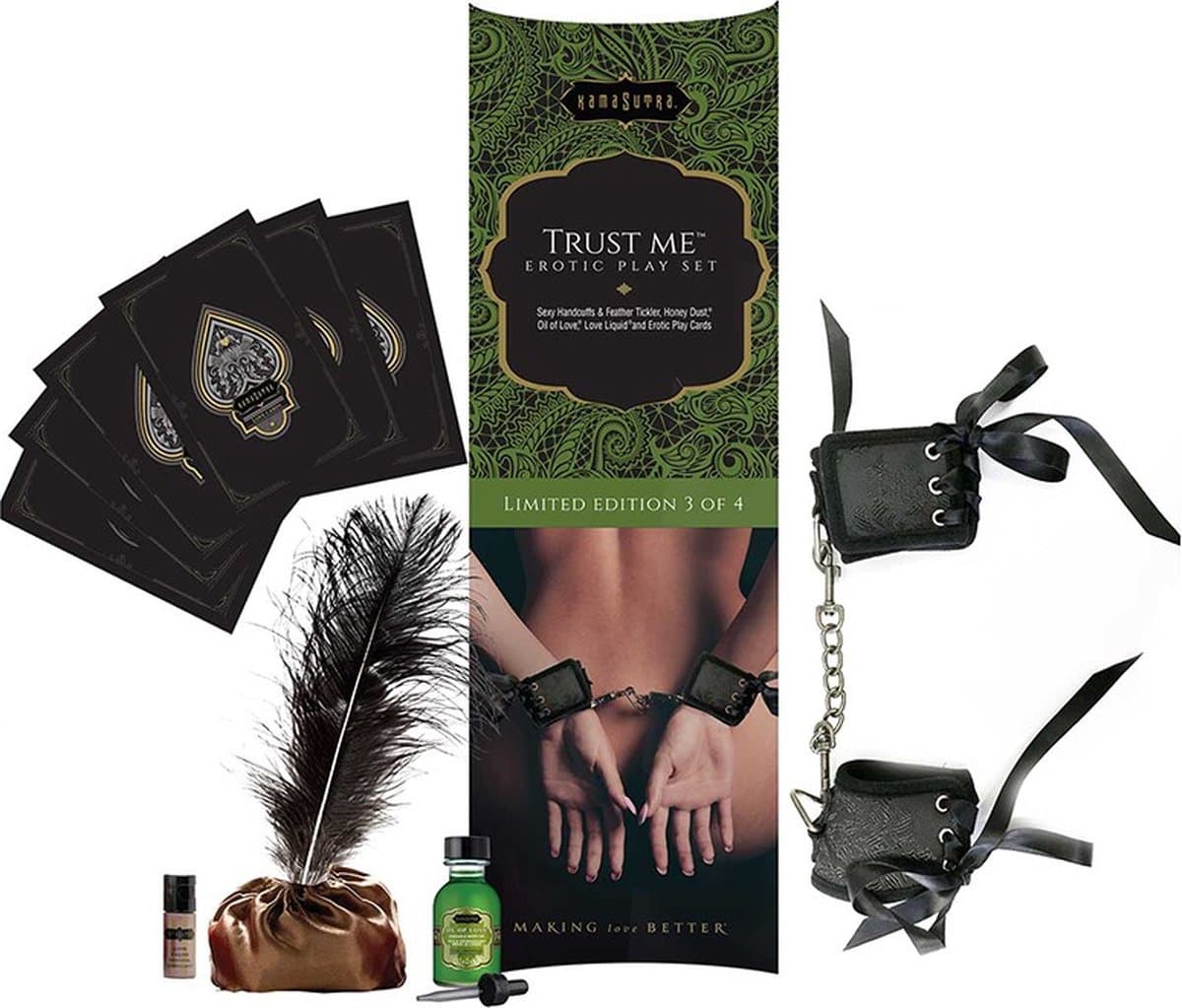 Kamasutra Erotische Massage Speel Set - Cadeauset Trust Me — afbeelding 1