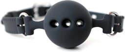 Silicone breathe trough ball gag — thumbnail 1