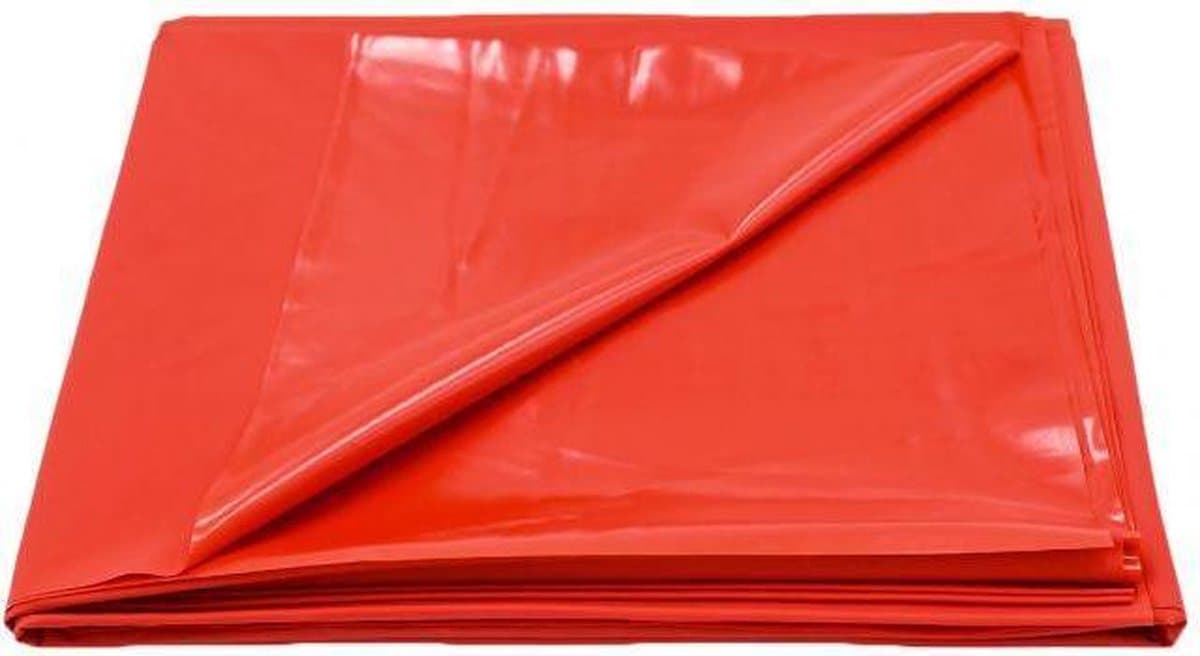 Kiotos - PVC Lak Sex Laken - Rood — afbeelding 1
