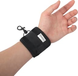 Banoch Cuffs & Blindfold | Zachte BDSM Handboeien met Klittenband | Zwart | Comfortabel & Verstelbaar | Inclusief oogmasker | bondage — thumbnail 3