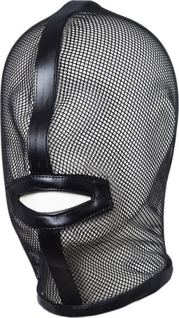 Banoch | zwart masker doorzichtig | Mask inconnu/3 | BDSM — thumbnail 2