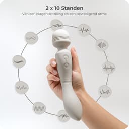 OHYES Personal Wand Massager – 20 Standen - Vibrators voor Vrouwen - Magic Clitoris Stimulator - Dual G Spot Vibrator – Stil & Discrete Sex Toys — thumbnail 2