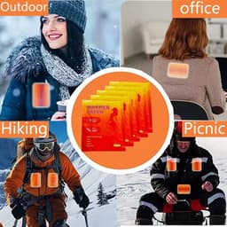 Heat plaster back, neck and shoulder - 10 hours pleasant depth warmth, back warmers - ShopVlot — thumbnail 5