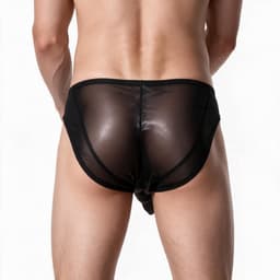 Heren Slip met Penis Sleeve - Doorschijnend - Erotisch Ondergoed — thumbnail 5