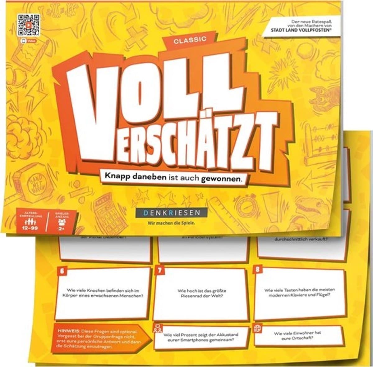 Schatspel voor Volwassenen en Kinderen | Classic Edition | DIN A4 Speelblok | Geschikt vanaf 12 jaar | Gezellig Familiespel zonder Internet — afbeelding 1