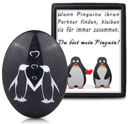 Romantisch Pinguïn Cadeau – Perfect voor Trouwdag, Valentijnsdag en Huwelijkscadeau — thumbnail 1