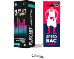 Muziek Quiz en Sfeer Spel Set: Jaren 90 2000 Hits & Snel Taalspel