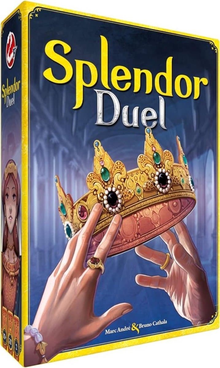 Strategisch Bordspel voor Twee Personen: Duel met Edelstenen en Parels — afbeelding 1