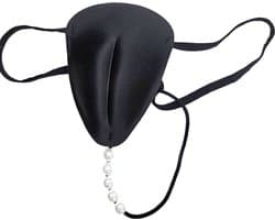 BamBella ® - Ondergoed - Heren LGBTQ string penis verbergen erotische string zwart
