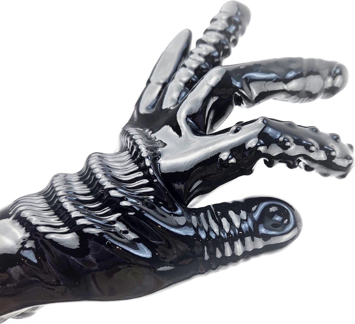 BNDGx® - Latex Masturbatie handschoen - Seks speeltje - BDSM SM Fetisch Seks speeltje — afbeelding 1