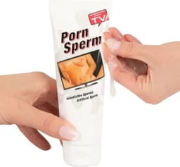 Nep Sperma - Porn Sperma - Real Fake Sperma - Fake Cum - Sperma Glijmiddel - Fake Cum Load - Kunst Sperma - Kunstsperma in een Tube - 250 ml — thumbnail 1