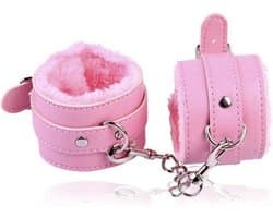 Finnacle - Handboeien - Pluche handboeien - Handboeienset - Roze - Erotiek - Sexspeeltjes - BDSM - Bedspelletjes - Vastbinden