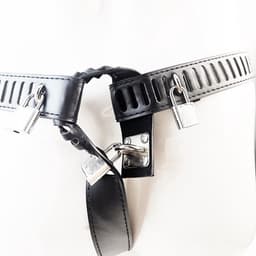 BNDGx® - kuisheidgordel Kuisheidskooi voor mannen -met slot - Kuisheids gordel man penis kooi Strap band bondage — thumbnail 3
