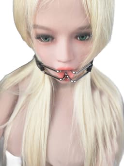 BNDGx® - Mond Gag Spreider Gag - Seks speeltje - Blowjob seks speeltje rond bal mond strap masker bdsm fetish — thumbnail 1