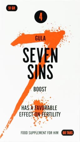 Seven Sins - Boost - Zaadproductie - 60 tabletten — thumbnail 2